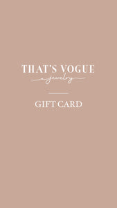 THAT'S VOGUE GIFT CARD